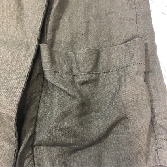 Kut from the Kloth Drape Front Sleeveless Linen Vest NWOT S - Picture 10 of 11